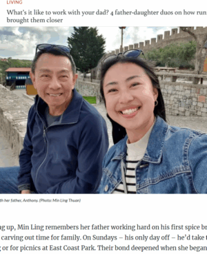 Channel News Asia Father-Daughter duo 2025